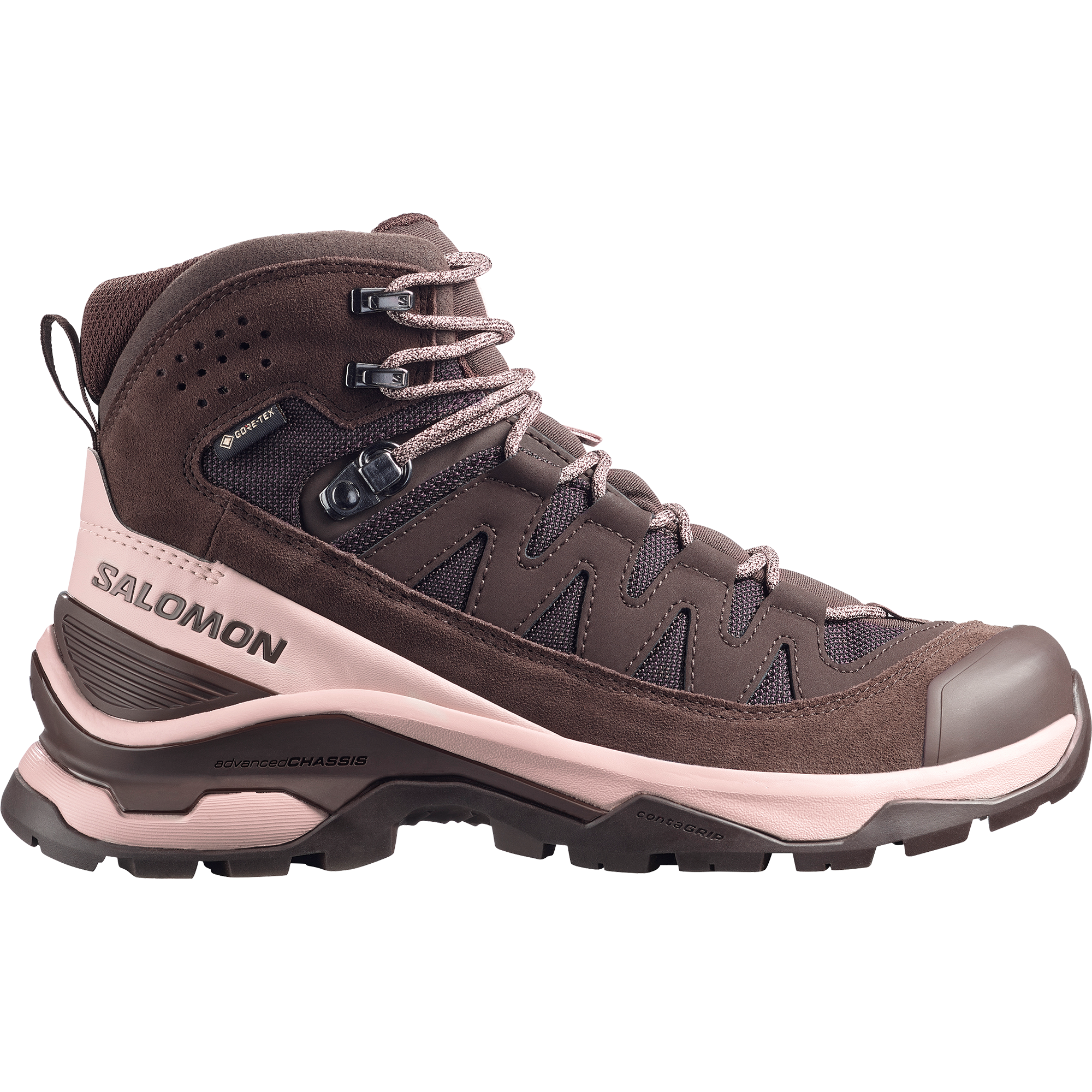 Buty trekkingowe damskie Salomon QUEST ECHO GORE-TEX  Black Coffee / Shadow Gray