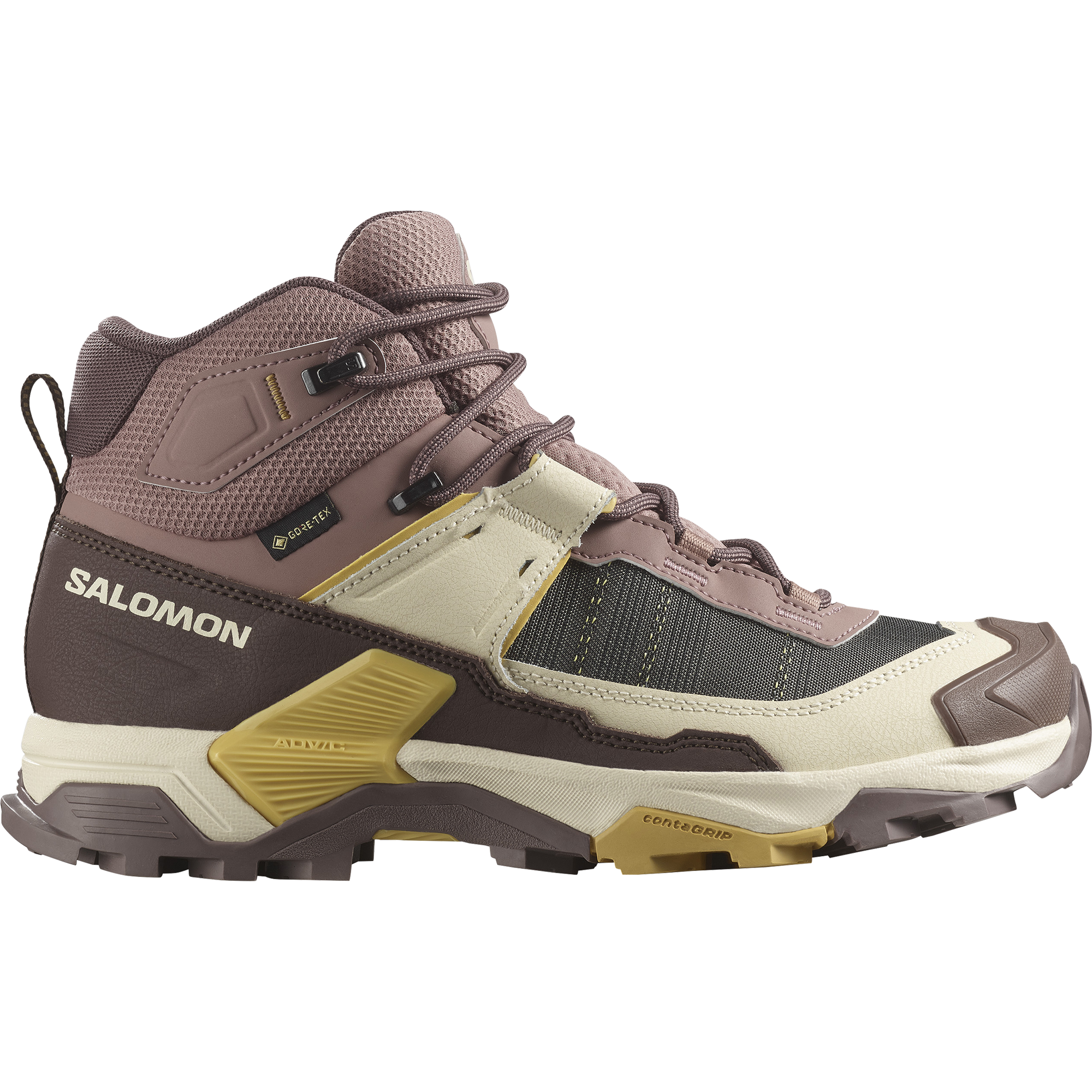 Buty Salomon X ULTRA 5 MID Gore-Tex W Burlwood / French Roast / Rattan