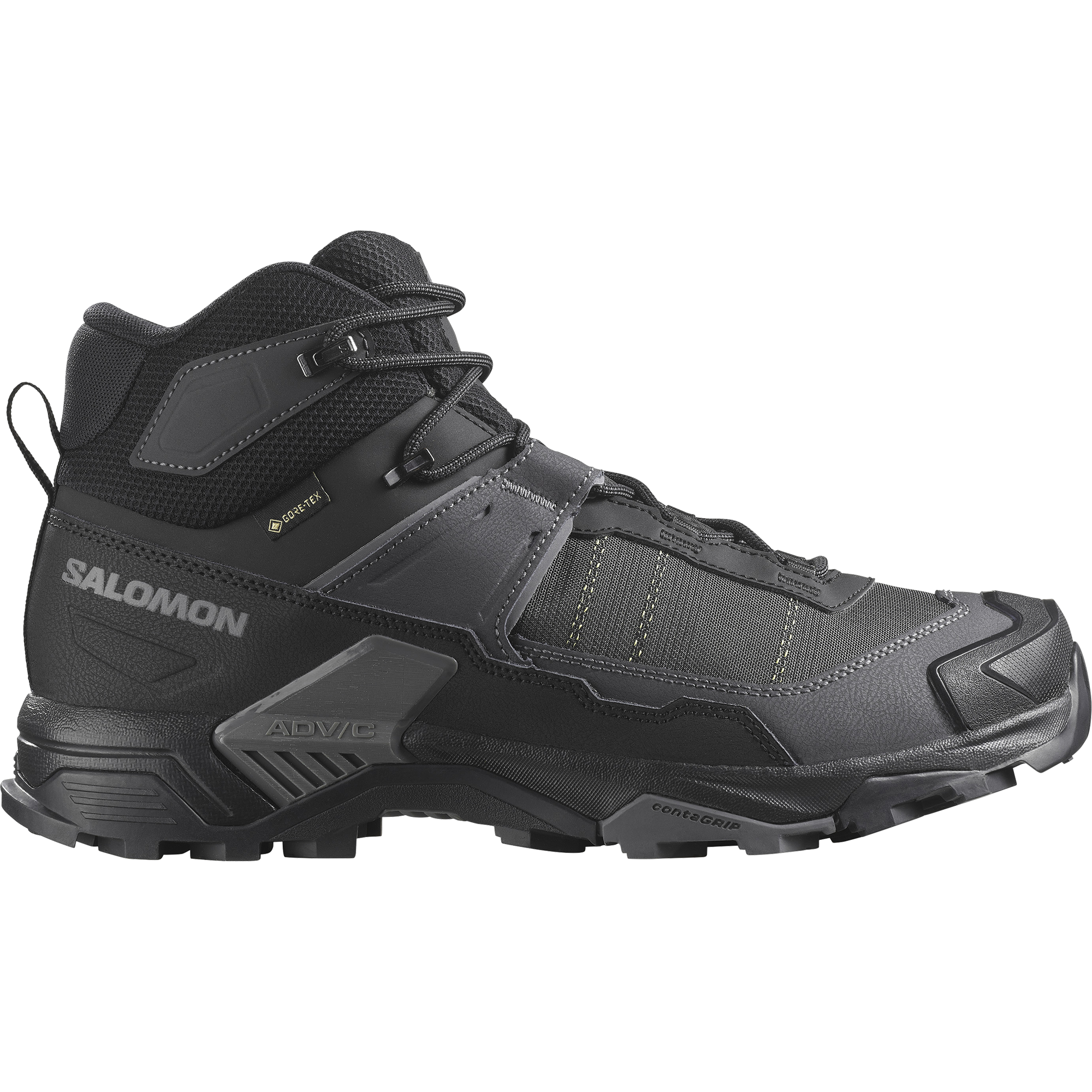 Buty Salomon X ULTRA 5 MID WIDE GTX Black/Asphalt/Castlerock