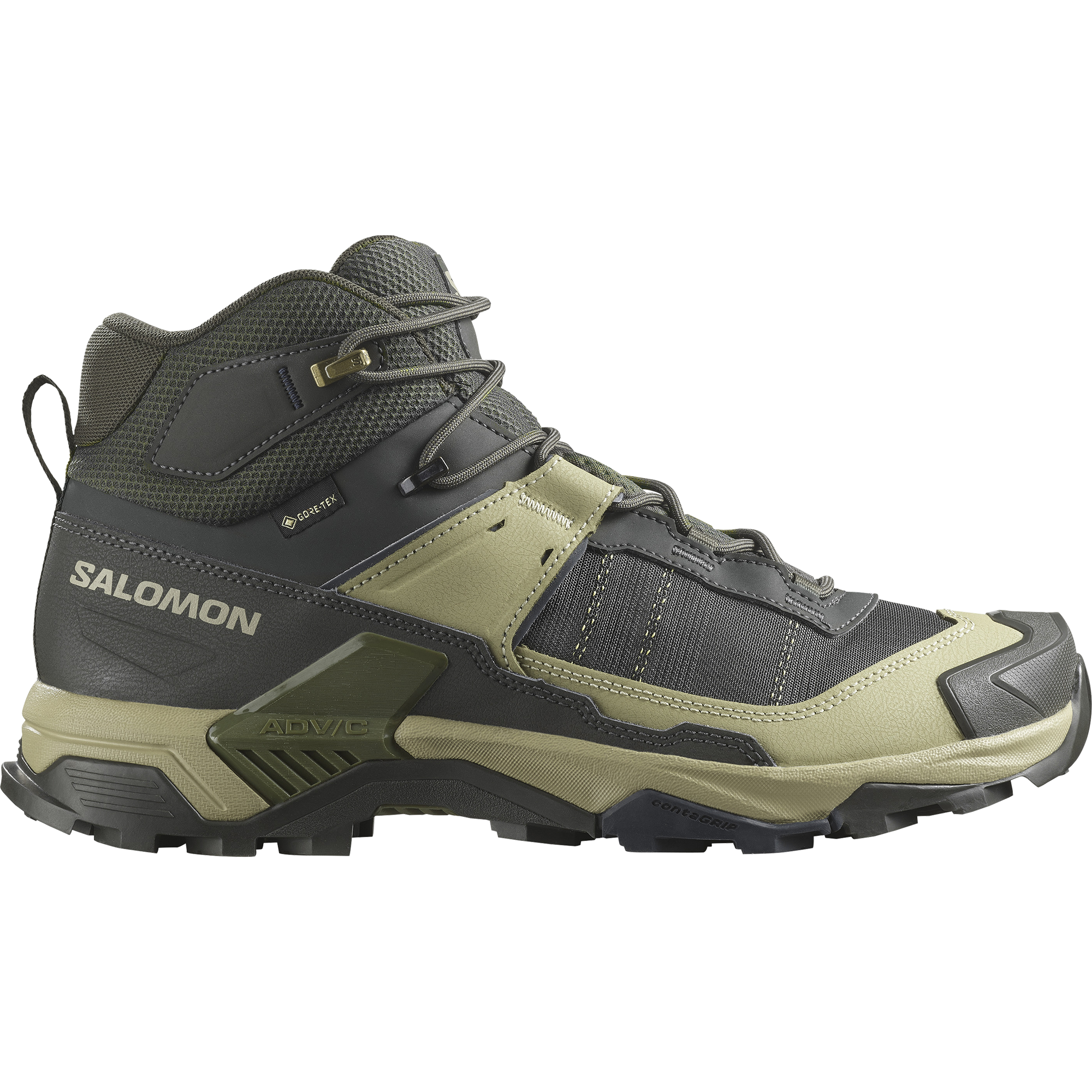 Buty Salomon X ULTRA 5 MID GORE-TEX Peat / Gray Green / Blue Nights